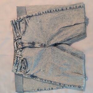 Zara Light Blue Acid Wash Jeans